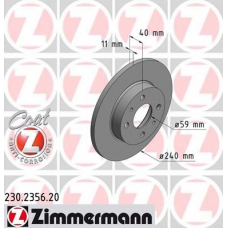 230.2356.20 ZIMMERMANN Тормозной диск