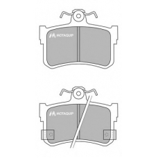 LVXL772 MOTAQUIP Комплект тормозных колодок, дисковый тормоз