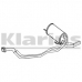 260258 KLARIUS Средний глушитель выхлопных газов