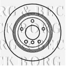 BBD5144 BORG & BECK Тормозной диск