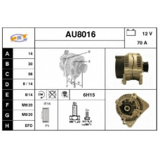 AU8016 SNRA Генератор