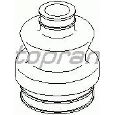 400 734 TOPRAN Пыльник, приводной вал