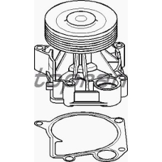 500 310 TOPRAN Водяной насос
