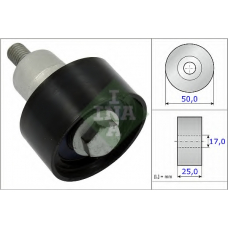 532 0753 10 INA Паразитный / Ведущий ролик, зубчатый ремень