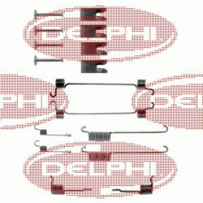 LY1139 DELPHI Комплектующие, тормозная колодка