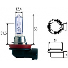 8GH 008 357-181 HELLA Лампа накаливания, основная фара