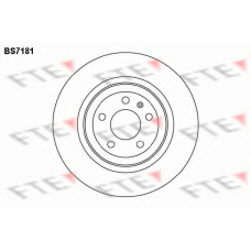 BS7181 FTE Тормозной диск