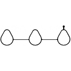 13184800 AJUSA Прокладка, впускной коллектор