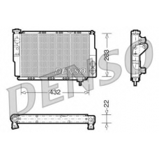 DRM23041 DENSO Радиатор, охлаждение двигателя