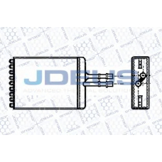 220M24 JDEUS Теплообменник, отопление салона