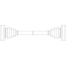 BW3041 General Ricambi Приводной вал