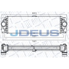 817M85A JDEUS Интеркулер