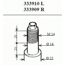 333909 KAYABA Амортизатор