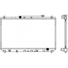 3461-1003 SAKURA  Automotive Радиатор, охлаждение двигателя