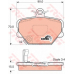 GDB1365 TRW Комплект тормозных колодок, дисковый тормоз