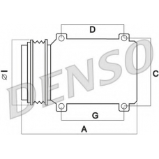 DCP06021 DENSO Компрессор, кондиционер