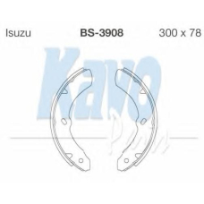 BS-3908 KAVO PARTS Комплект тормозных колодок