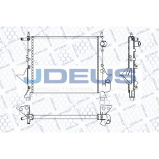 RA0230440 JDEUS Радиатор, охлаждение двигателя