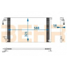 7402505 BEHR Condenser