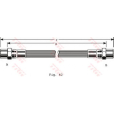 PHA330 TRW Тормозной шланг