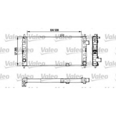 883751 VALEO Радиатор, охлаждение двигателя