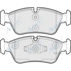 PAD1464 APEC Комплект тормозных колодок, дисковый тормоз