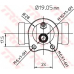 BWD111 TRW Колесный тормозной цилиндр