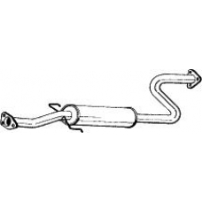 281-459 BOSAL Средний глушитель выхлопных газов