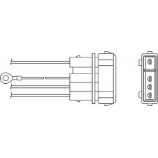 OZH008 BERU Лямбда-зонд