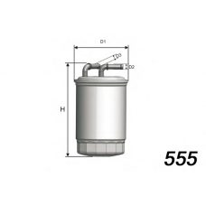 M618 MISFAT Топливный фильтр