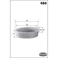 EL1958 MECAFILTER Воздушный фильтр
