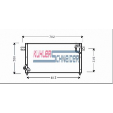 0521901 KUHLER SCHNEIDER Конденсатор, кондиционер