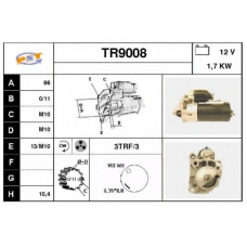 TR9008 SNRA Стартер