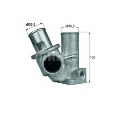 TI 184 80D MAHLE Термостат, охлаждающая жидкость