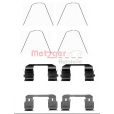 109-1743 METZGER Комплектующие, колодки дискового тормоза