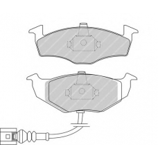 FD7114A NECTO Комплект тормозных колодок, дисковый тормоз