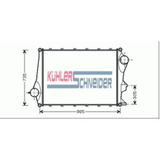 3970061 KUHLER SCHNEIDER Интеркулер