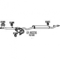 01.60235 MTS Глушитель выхлопных газов конечный