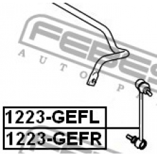 1223-GEFR FEBEST Тяга / стойка, стабилизатор