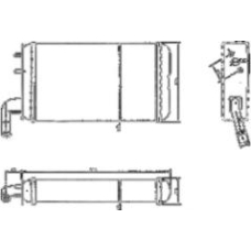 883015 VALEO Теплообменник, отопление салона