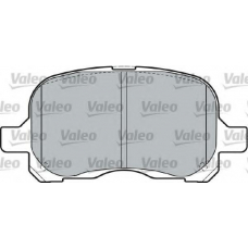 598579 VALEO Комплект тормозных колодок, дисковый тормоз