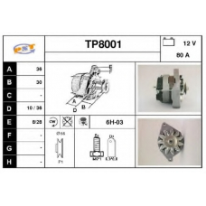 TP8001 SNRA Генератор