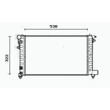 RM0047 EQUAL QUALITY Радиатор, охлаждение двигателя