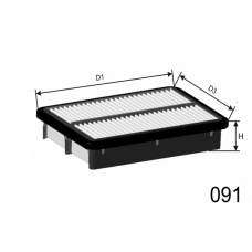 P494 MISFAT Воздушный фильтр