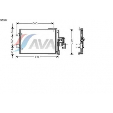 OL5385 AVA Конденсатор, кондиционер