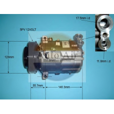 14-0335R AUTO AIR GLOUCESTER Компрессор, кондиционер