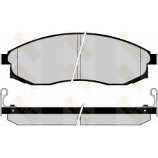 PA1474 BRAKE ENGINEERING Комплект тормозных колодок, дисковый тормоз