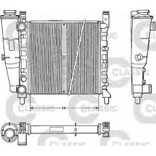 311385 VALEO Радиатор, охлаждение двигателя