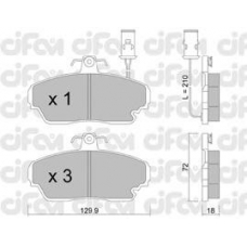 822-690-0 CIFAM Комплект тормозных колодок, дисковый тормоз