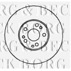 BBD5053 BORG & BECK Тормозной диск